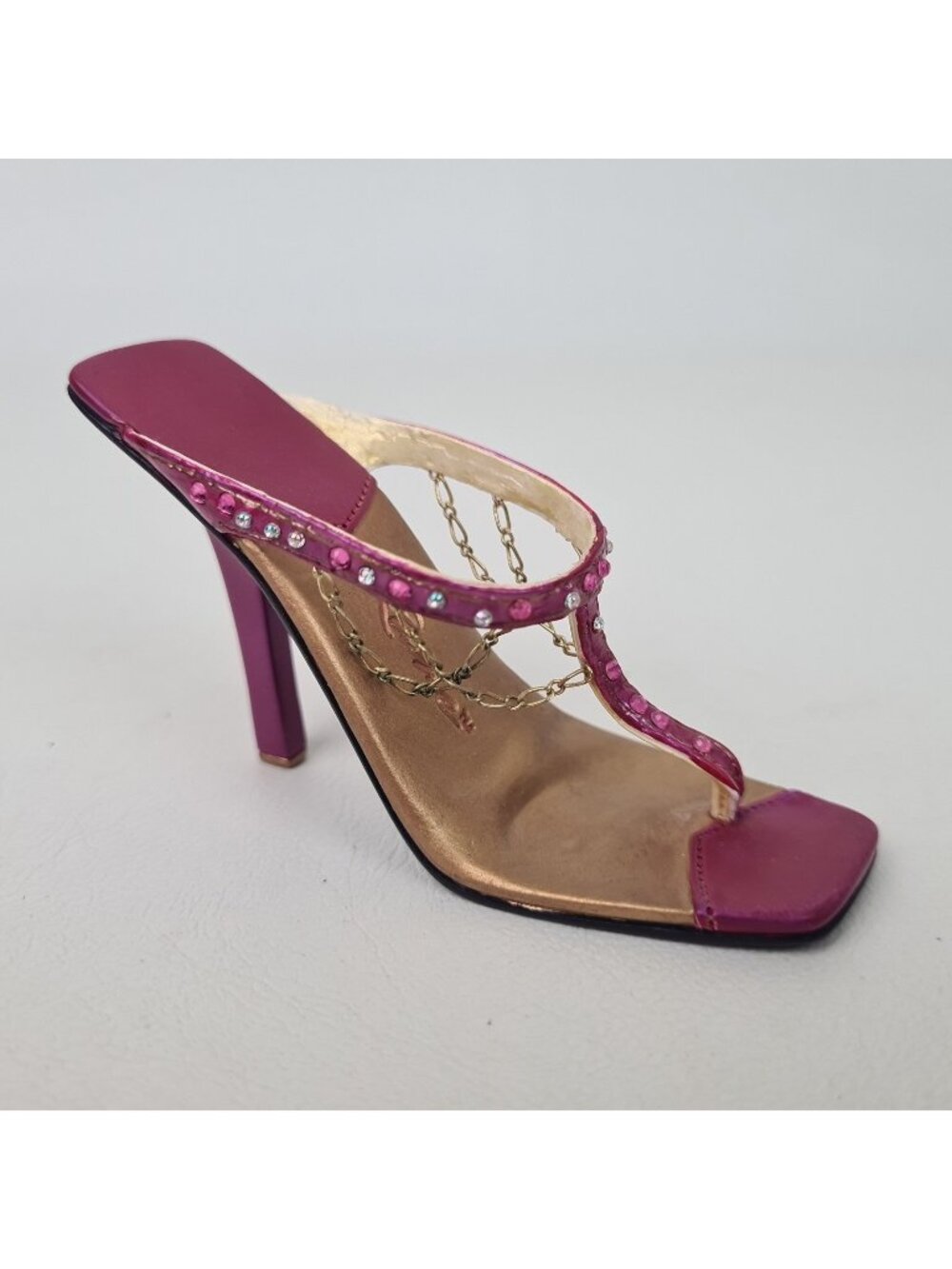 Just The Right Shoe "Glitz And Glam" By Raine Stepping Out 25619 Miniature